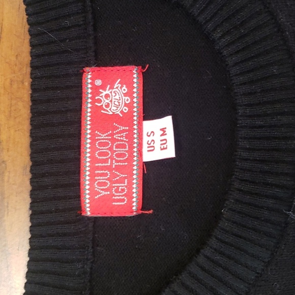 You look ugly today unicorn sweater Ugly Christmas Sweater - Picture 5 of 6